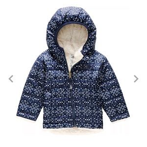 The North Face baby Reversible Mossbud Swirl Insulated Jacket